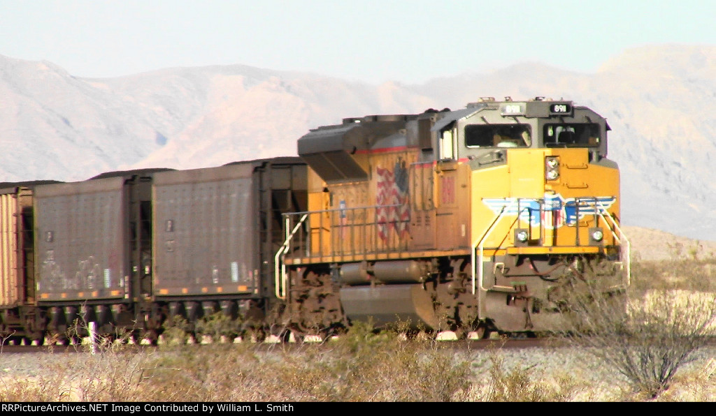 WB Loaded Coal Hooper Frt at Erie NV W-Pshr -99